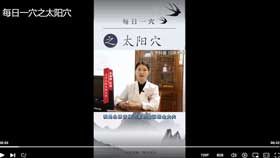 每日一穴之太阳穴