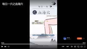 每日一穴之血海穴
