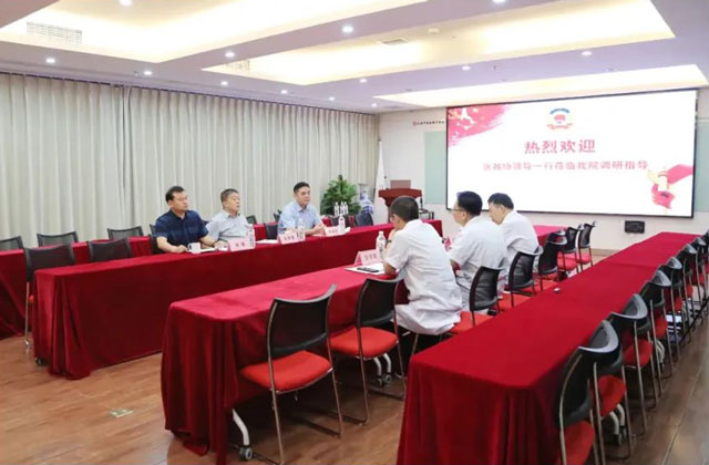 大兴区政协主席禹学垠走访委员企业