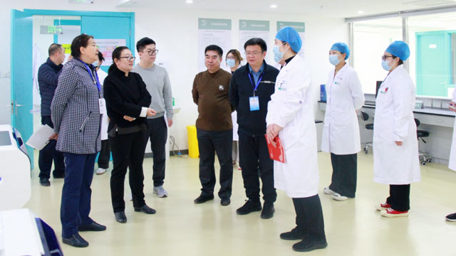 市体检质控中心及区卫健委专家组到博济健康体检中心（大兴店）验收检查